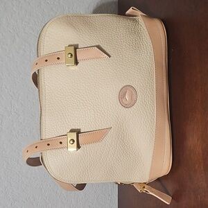 Dooney & Bourke All-Weather Leather Handbag – Bone | Vintage Classic